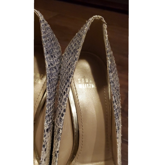 Stuart Weitzman Genuine Python Pumps - Picture 3 of 6